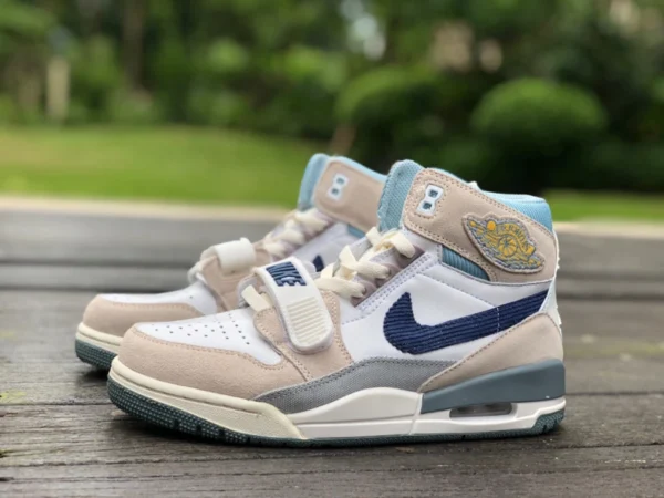 aj312 riso alto bianco e blu nuova versione Air Jordan Legacy 312 AJ312 ibrido riso bianco e blu alto DQ5347-141