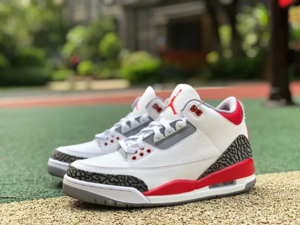 aj3 Rukawa Acero Air Jordan 3 OG “Fire Red” Rukawa Acero Rosso Fuoco DN3707-160