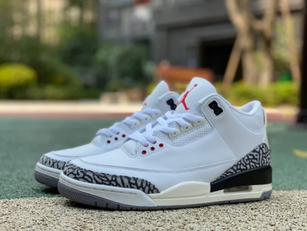 aj3 bianco cemento invecchiato top in pelle versione consigliata Air Jordan 3 “White Cement Reimagined” dn3707-100