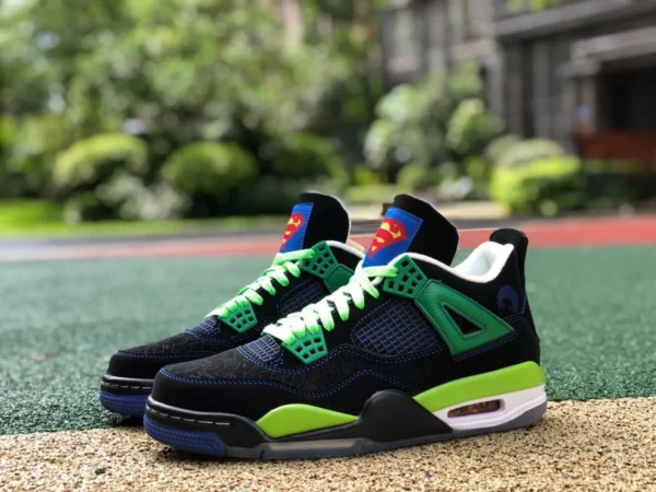 aj4 carità puro originale Air Jordan 4 doernbecher AJ4 carità Superman DB 308497-015