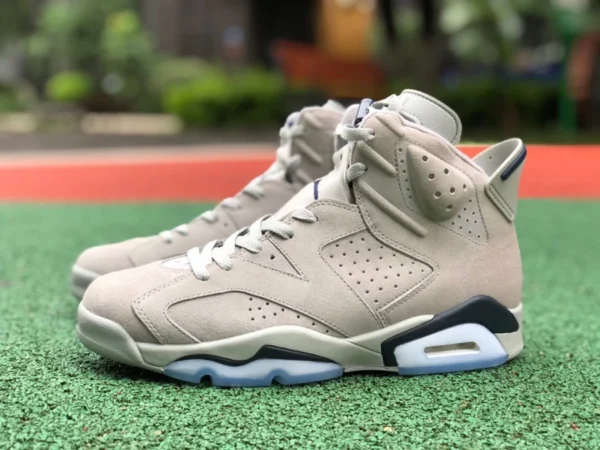 aj6 Georgetown puro originale Air Jordan 6 "Georgetown" aj6 lupo grigio freddo grigio Georgetown CT8529-012