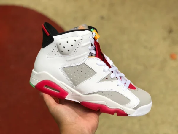 aj6 Bugs Bunny Air Jordan 6 Hare AJ6 Bugs Bunny scarpe da basket bianche e rosse uovo CT8529-062