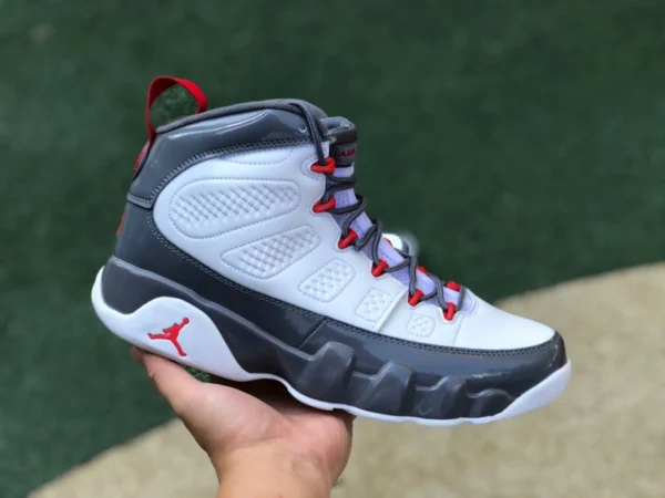 aj9 bianco grigio rosso Air Jordan 9 Chile Red AJ scarpe da basket retrò CT8019-162