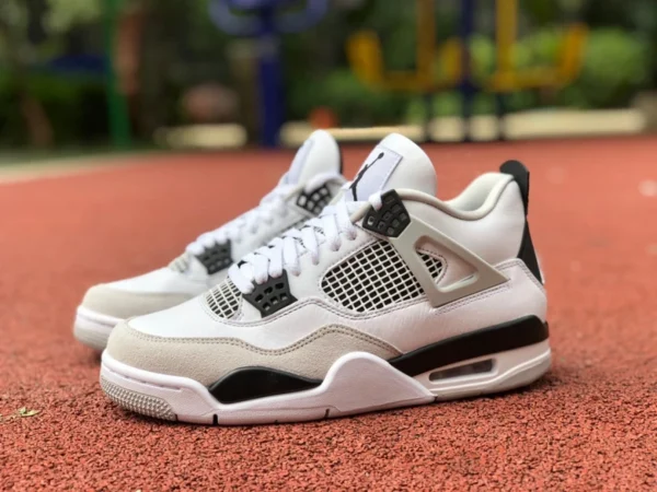 aj4 grigio bianco nero Air Jordan 4 AJ4 grigio bianco nero panda bianco cemento scarpe da basket DH6927-111