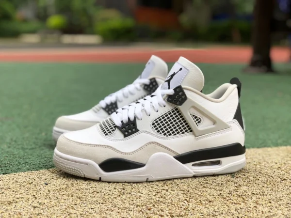 aj4 grigio bianco nero Air Jordan 4 AJ4 grigio bianco nero panda bianco cemento scarpe da basket DH6927-111