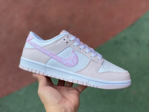 Dunk Rosa Perla Nike Dunk Low Rosa Paisley Rosa Perla Scarpe da ginnastica casual FD1449-100