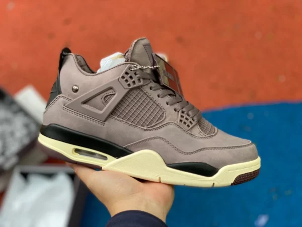 aj4 bordeaux marrone amm Maniére x Air Jordan 4 AJ4 bordeaux marrone AMM joint edizione limitata DV6773-220