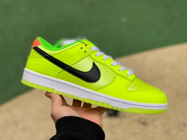 Dunk verde chiaro puro originale Nike Dunk Low "Glow in the Dark" fj4610-702