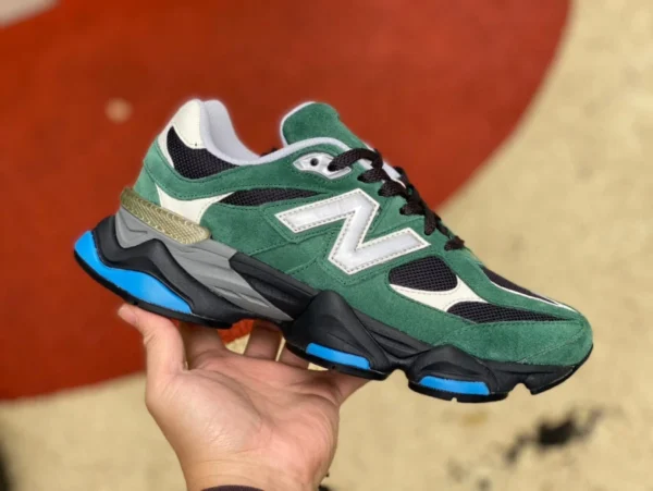 NB9060 verde e nero NEW BALANCE "Millennium Elephant Hoof" 9060 stile militare funzionale U9060vra