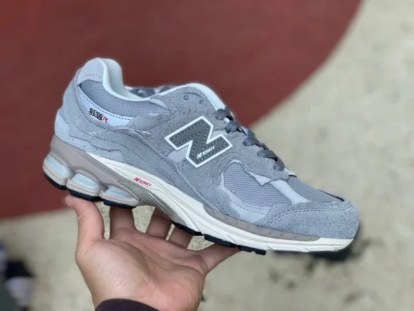 NB2002r grigio NEW BALANCE scarpe da uomo serie 2002R scarpe da donna retrò originali scarpe da corsa sportive e per il tempo libero grigie M2002RDM