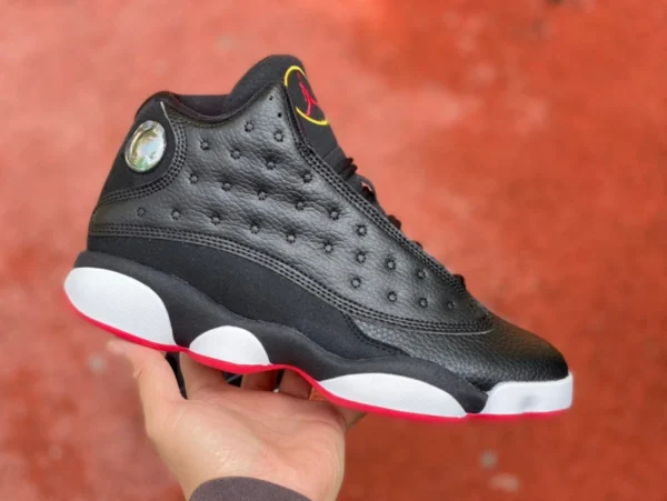 aj13 Playoffs High Top Pelle Vero Carbonio Air Jordan 13 Playoffs Nero Playoffs Edizione 2023 414571-062