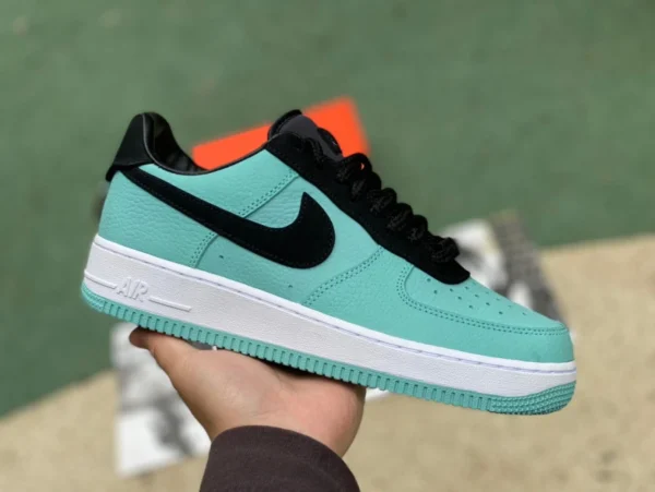 Air Force reverse Tiffany joint s2 puro originale TIFFANY & CO./Tiffany x Nike Air Force 1 Low 11837" Tiffany joint verde nero dz1382-002