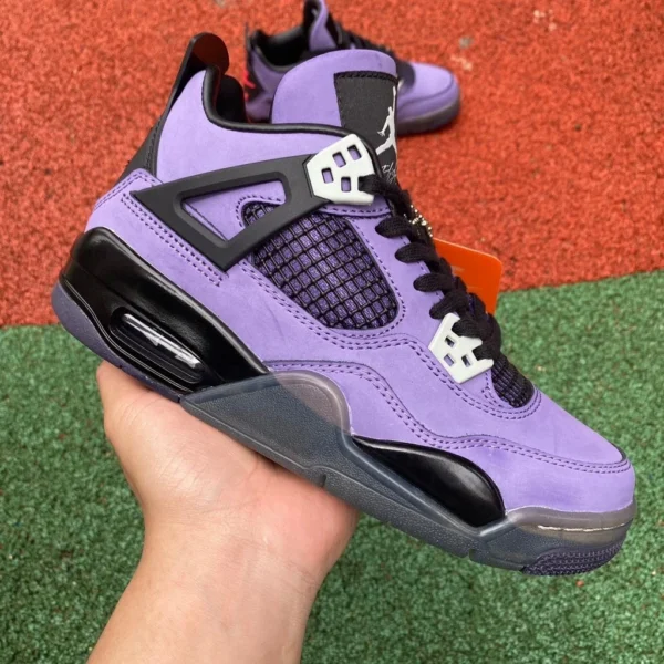 aj4ts viola Air Jordan4 x TravisScott AJ4 TS nome comune