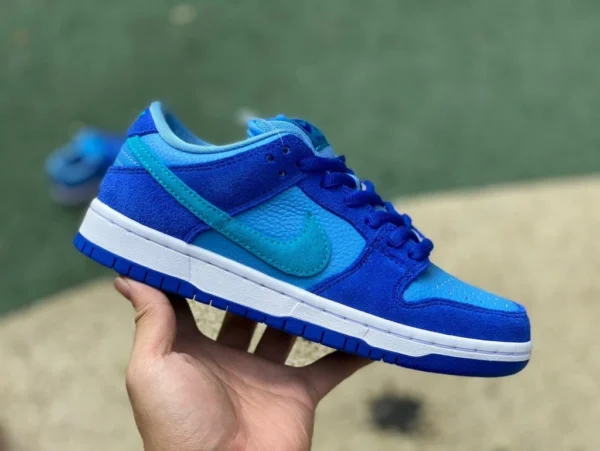 Dunk blu lampone basso puro originale Nike SB Dunk Low blu lampone basse scarpe da skateboard retrò in pelle scamosciata DM0807-400