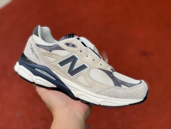 NB900v3 Beige President puro originale New Balance 990 V3 scarpe da corsa alla moda retrò beige di fabbricazione americana M990AD3