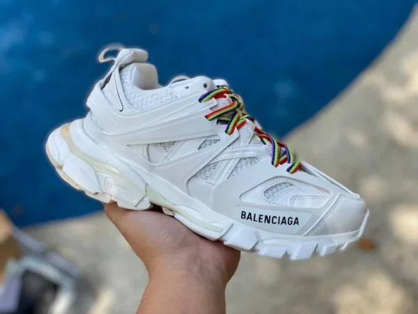 Balenciaga 3.0 nastro bianco Balenciaga Triple S scarpe da papà Balenciaga