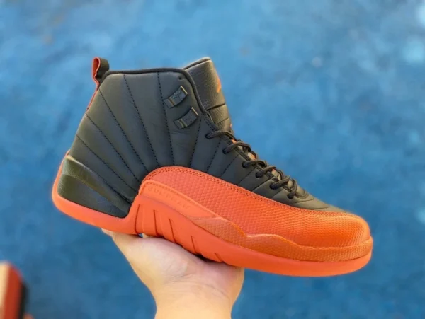 aj12 nero arancione alte Air Jordan 12 WMNS "Brilliant Orange" arancione brillante FD9101-081