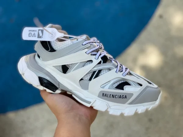 Balenciaga 3.0 bianche, grigie e nere Balenciaga Triple S scarpe da papà Balenciaga