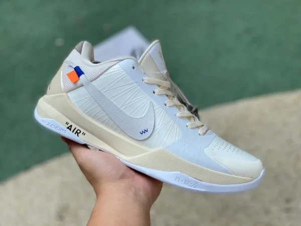 Kobe 5 giunto ow off-white s2 puro originale Nike Kobe x OFF-WHITE OW giunto zk5 Kobe cz0790-113