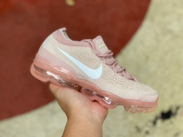 23 Cuscino grande rosa pesca Nike 2023 AIR VAPORMAX Scarpe da corsa sportive con cuscino d'aria a palmo pieno DV6840-101