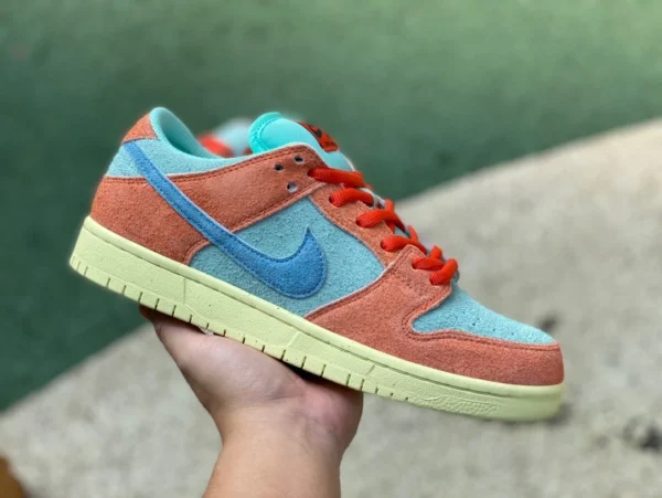 Dunk arancione ciano s2 puro originale Nike Dunk SB Low Noise Aqua torta di frutta tropicale scarpe da ginnastica basse casual DV542980