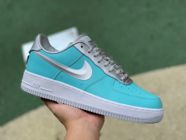 Air Force Tiffany Argento Verde Pure Nike originale