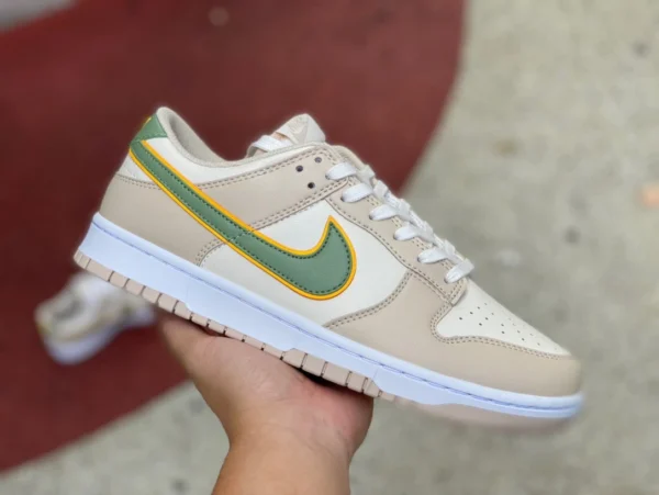 Dunk Jasmine Milk Verde Giallo Nike Dunk Low Nike Scarpe da donna Jasmine Milk Verde Giallo Verde Casual Retro Scarpe da ginnastica basse FQ6869131