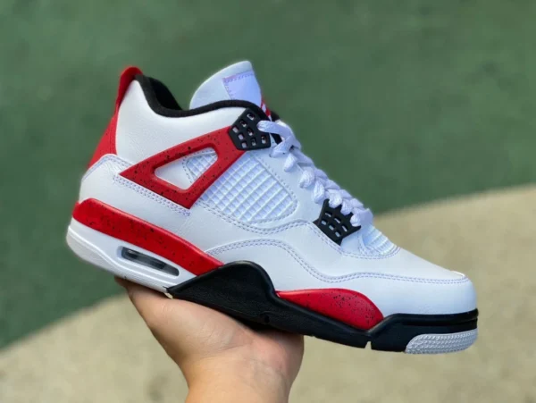 aj4 edizione speciale Red Cement Air Jordan 4 RETRO Red Cement DH6927161 prodotta da LJR