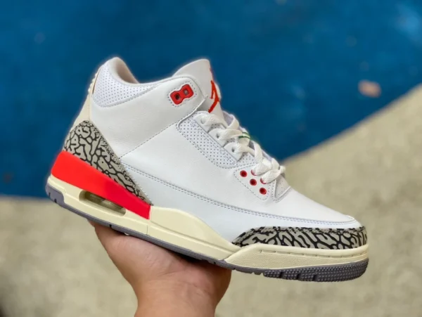 aj3 bianco e rosso vecchio nuovo AIR JORDAN 3 GEORGIA PEACH RILASCIO ESTATE 2024 modello ck9246121