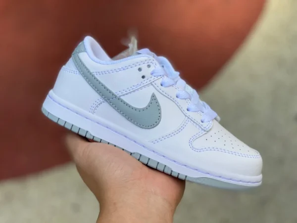 Dunk bianco verde chiaro scarpe per bambini Nike Nike dunk low GS grandi scarpe sportive traspiranti per bambini DH9756102