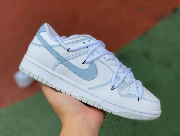 Dunk cinturino bianco e blu Nike Dunk Low scarpe da skateboard casual classiche retrò basse DH9765102