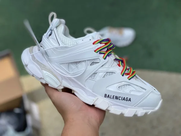 Balenciaga 3.0 nastro bianco Balenciaga Triple S scarpe da papà Balenciaga