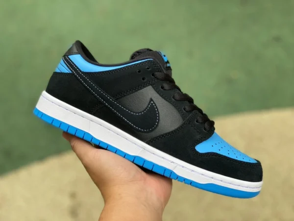 Dunk nera e blu blu universitario M puro originale NIKE SB DUNK LOW “J-PACK 2″ 304292-048