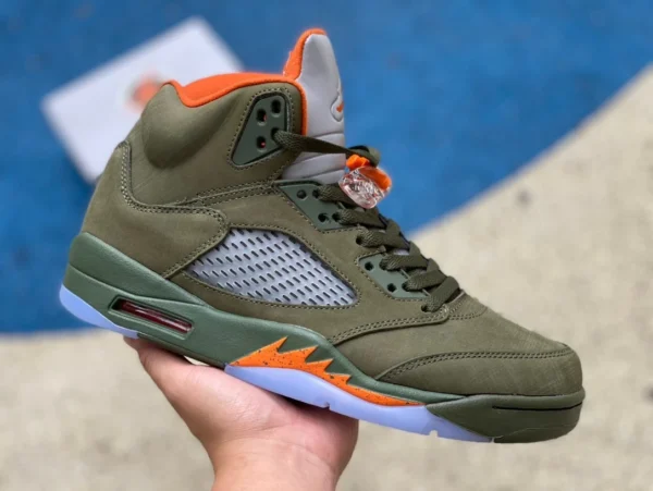 aj5 verde oliva Air Jordan 5 Retro "Olive"DD0587-308