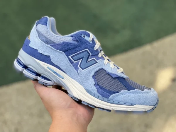 NB2002r Blu e bianco President Edition New Balance Patchwork Evergreen Flower Basket Retro Scarpe da corsa sportive casual M2002RDI