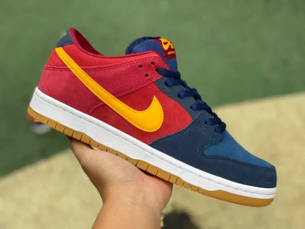 Dunk rosse e blu Yuanyang Nike/Nike SB Dunk Low Pro PRM sneakers basse rosse e blu Yuanyang DJ0606-400