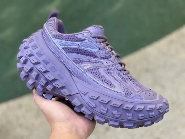 Scarpe per pneumatici Parigi viola m puro originale Balenciaga Scarpe per pneumatici Balenciaga Defender scarpe retrò