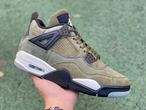 aj4 verde militare taglio puro originale Air Jordan 4 "Olive" AJ4 scarpe da basket retrò verde militare FB9927-200