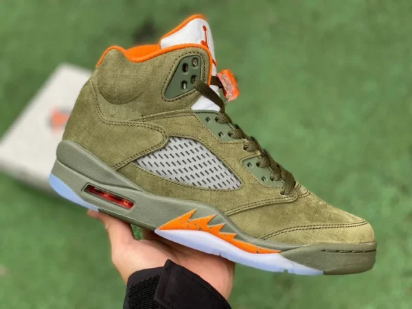 aj5 verde oliva cp puro originale Air Jordan 5 "Olive" DD0587-308