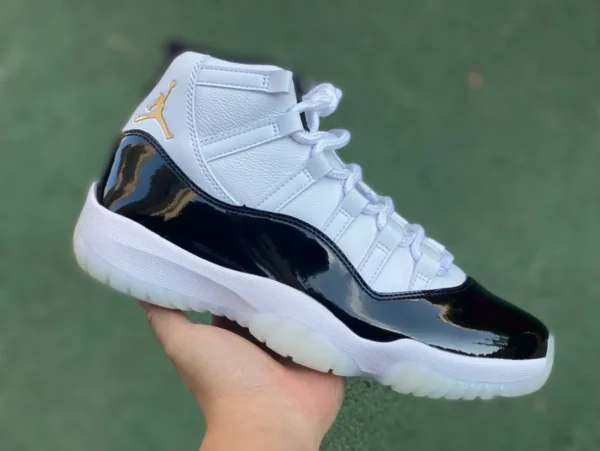 aj11 oro mattone LNM lotto cp puro originale Air Jordan 11 DMP AJ11 bianco nero oro alte scarpe da basket retrò CT8012-170