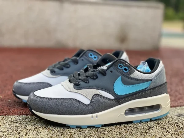 Max1 grigio blu Nike Air Max 1 `86 grigio blu scarpe da corsa con cuscino d'aria basse antiscivolo resistenti all'usura FQ8742-100