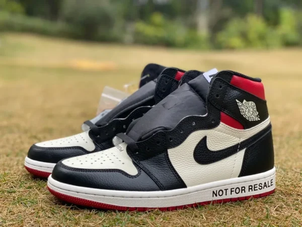 Aj1 è vietato rivendere AIR JORDAN 1 nere e rosse NoL AJ1 è vietato rivendere o rivendere 861428-106-107