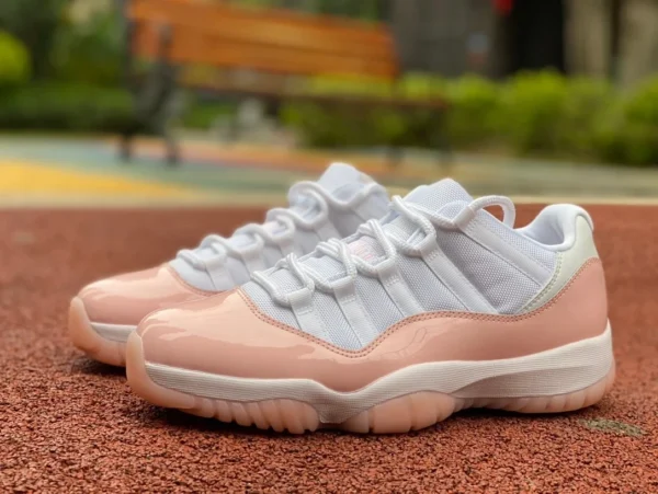 aj11 bianco tenero rosa leggendario rosa basso Air Jordan 11 Low WMNS "Legend Pink" AH7860-160