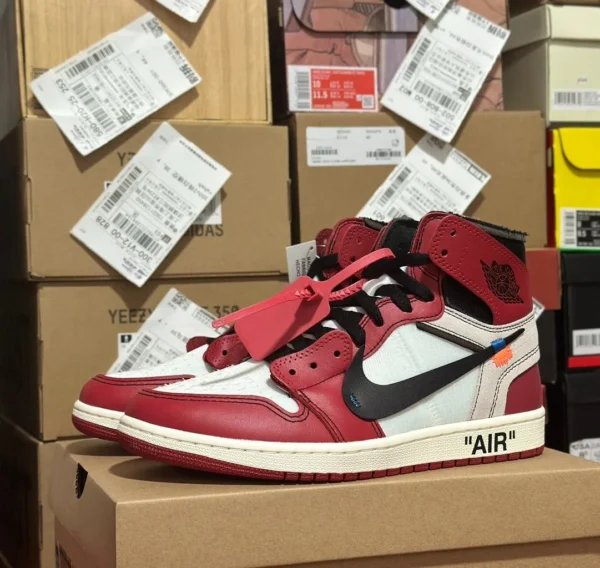 aj1ow bianco rosso chicago