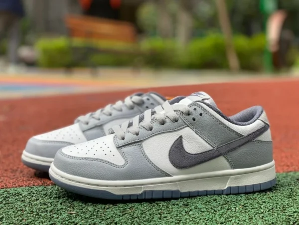 Dunk grigio bianco viola Nike Dunk Low Morandi grigio bianco grigio retrò scarpe da ginnastica casual basse FJ4188-100