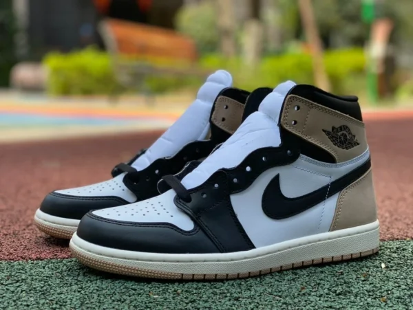 aj1 bianco e nero marrone Air jordan 1 bianco e nero marrone FD2596-021