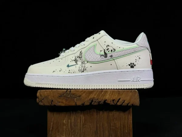 Air Force AF1 Anno del Drago Nike AIR Force 1 Low Anno del Drago Bianco Neve Traceless Bamboo Forest Panda Air Force One FZ5052-131