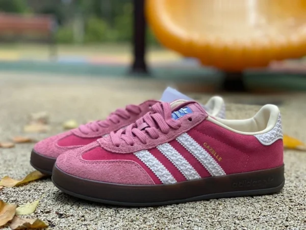 Scarpe da ginnastica Adidas Gazelle rosa Adidas Originals Gazelle scarpe da ginnastica moda antica IF1809