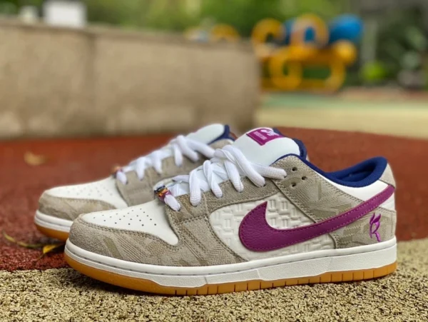 Dunk viola e bianche joint Nike SB Dunk Rayssa Leal joint scarpe da skateboard casual basse viola e bianche FZ5251-001