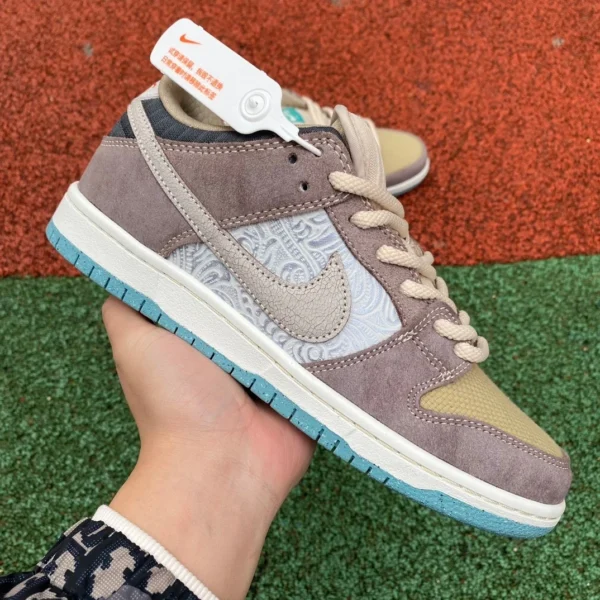 Dunk marrone grigio blu Nike SB Dunk Low Big Money Savings sneakers basse marrone grigio blu FZ3129-200